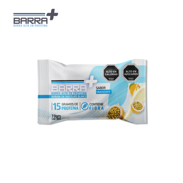 BarraMas Chocolate Blanco Maracuyá